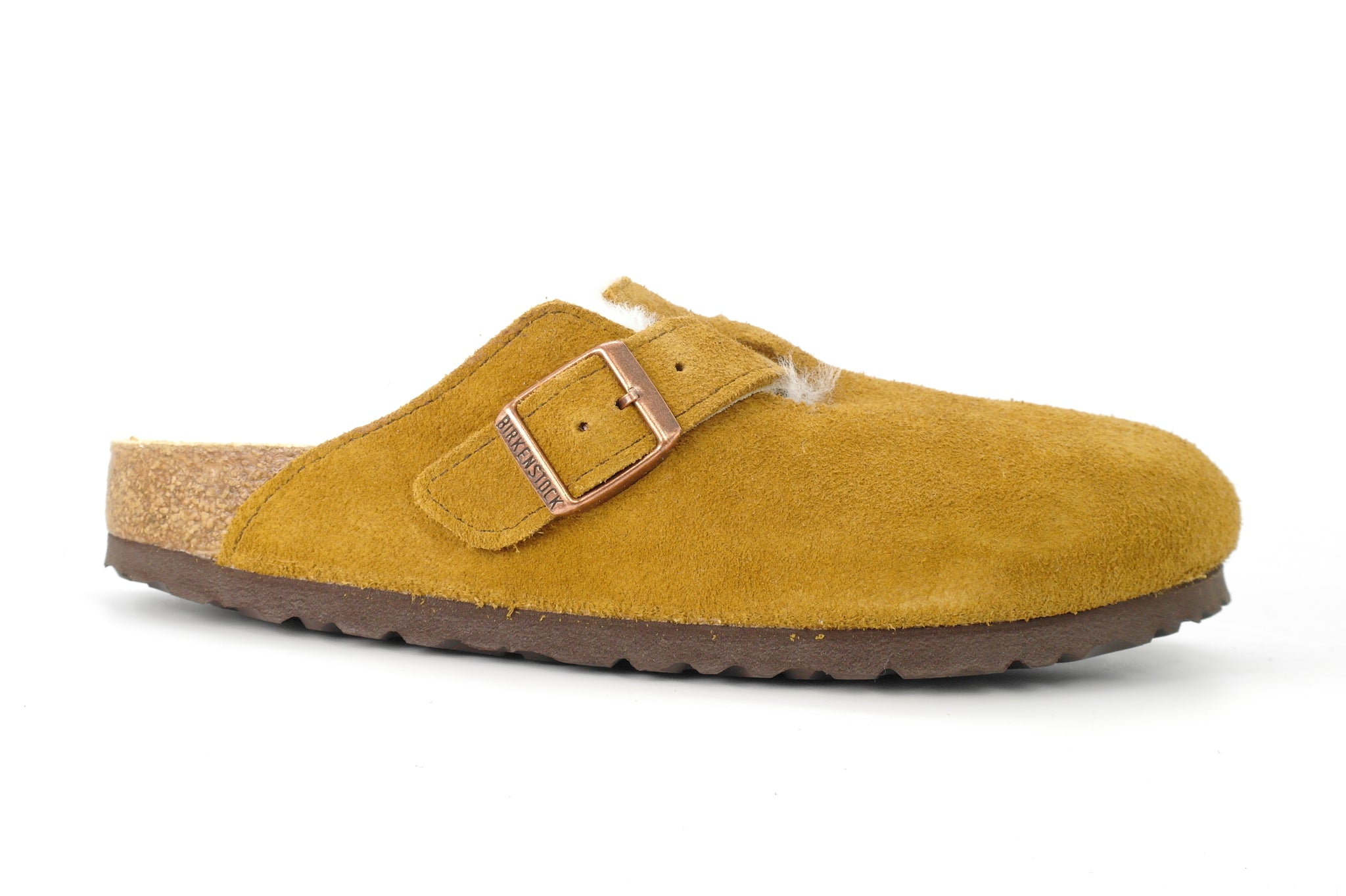 BIRKENSTOCK BOSTON SHEARLING FUR MINK  231225