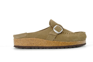 BIRKENSTOCK BUCKLEY SUEDE LEATHER GRA  231230