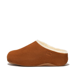 Shuv Shearling-Lined Suede Clogs