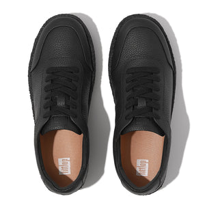 Rally Tumbled-Leather Crepe Sneakers