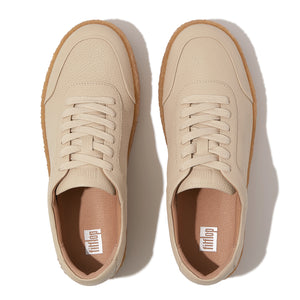 Rally Tumbled-Leather Crepe Sneakers