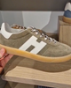 Hogan Cool Sneakers voor heren in kaki daim
