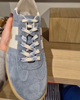 Hogan Cool Sneakers voor heren in blauw daim