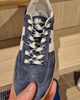 Hogan Cool Sneakers voor heren in blauw daim